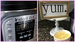 How To Make Macaroni amp Cheese In The Instant Pot [upl. by Tedda871]