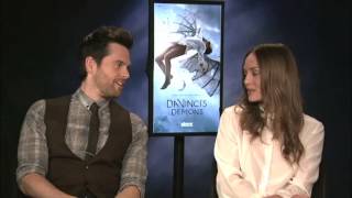 Da Vincis Demons Season 2 Exclusive Tom Riley and Laura Haddock [upl. by Lawton]