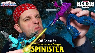 OffTopic 1  Spinister Transformers Siege Unboxing  PlanetEternia [upl. by Etan628]