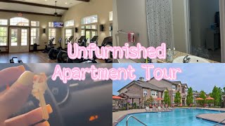 Unfurnished Apartment Tour memphis tn  moving series ep1living alone at 20 single mom edition [upl. by Porett]