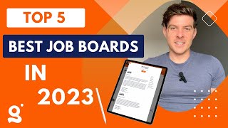 Top 5  Best Job Boards  2023 [upl. by Jedd]