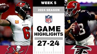 Buccaneers vs Falcons highlights  Thursday Night Football [upl. by Anattar939]