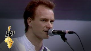 Sting  Roxanne Live Aid 1985 [upl. by Aroved]