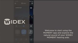 Pair WIDEX MOMENT™ direct streaming hearing aids to an Android smartphone  WIDEX hearing aids [upl. by Arammat931]