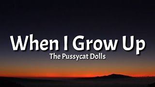 The Pussycat Dolls  When I Grow Up Lyrics [upl. by Lledroc]