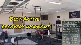 Best Active Recovery Workout  RowerBike Erg [upl. by Josy]