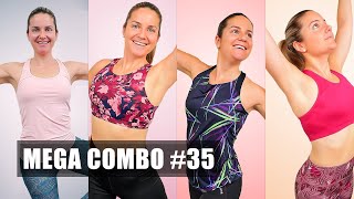 MEGACOMBO 35 🧡 ENTRENAMIENTO COMPLETO BARRE [upl. by Syla]