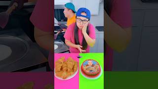 Nikocado Avocado cake vs Tajin ice cream challenge🍨 funny by Ethan Funny Family [upl. by Inram679]