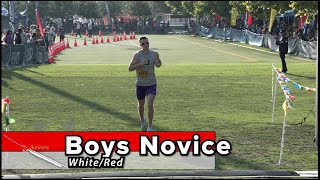 2023 XC  Woodbridge 1 Boys Novice RedWhite Finish Only [upl. by Lock]