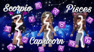 Zodiac Signs as Roblox Outfits [upl. by Leontina]