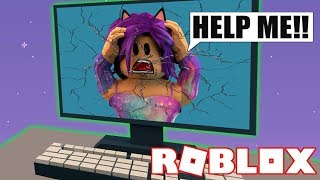 Escape The Computer Virus  Roblox Obby [upl. by Heimer]