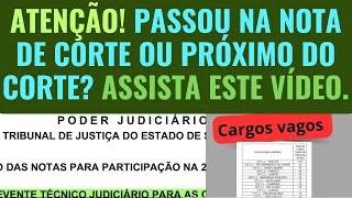 PASSOU NA NOTA DE CORTE ASSISTA ESTE VÍDEO Concurso Escrevente Técnico Judiciário TJSP 2024 [upl. by Notrem]