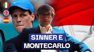 Sinner e Montecarlo sinner tennis montecarlo [upl. by Eceinaj]