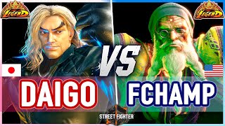 SF6 🔥 Daigo Ken vs Filipino Champ Dhalsim 🔥 Street Fighter 6 [upl. by Llebpmac]