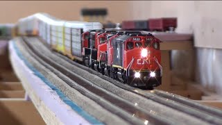 HO Massive Autorack Train [upl. by Randal]