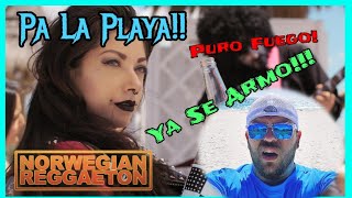 VAMOS A LA FIESTA Nanowar Of Steel  Norwegian Reggaeton  REACCION [upl. by Lauri]