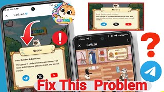 How To Fix Catizen Game Not working The game is under maintenance Problem solved Server Down [upl. by Elleiand668]