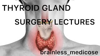 Thyroid Gland Surgery Lectures part 7 HYPERTHYROIDISM  GRAVES DISEASE [upl. by Rozelle]