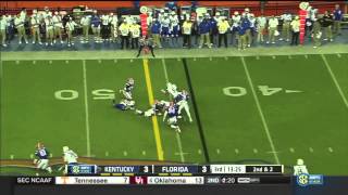 2014 Florida Gators vs Kentucky Wildcats 3OTs [upl. by Yerffe947]