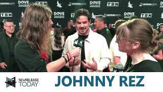 Johnny Rez Talks Leading Worship amp New Music  Dove Awards 2024 [upl. by Millburn806]