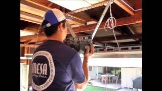 How to install a Garage Door From start to finish [upl. by Yrrag]