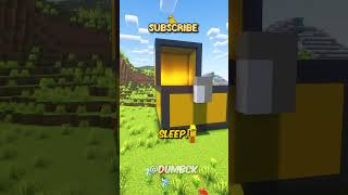 This GIANT DOOR is my HOUSE in Minecraft ⛏️ shorts [upl. by Inaflahk]