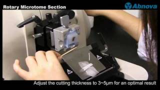 Rotary Microtome Section [upl. by Asirap]