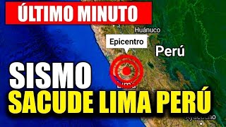 🔴¡Tembló La Tierra Muy Fuerte Un Intenso Sismo Sacude Lima Perú Justo Ahora A Prepararse [upl. by Janeta634]