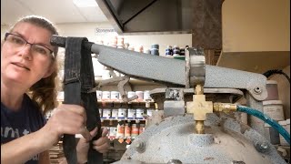 Tips for Using a Peter Pugger Vacuum Deairing Pug Mill in the Pottery or Ceramics Studio [upl. by Suravaj]