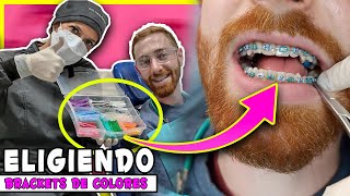 Video en 🔴Vivo 𝐏𝐎𝐍𝐈𝐄𝐍𝐃𝐎 𝐁𝐑𝐀𝐂𝐊𝐄𝐓𝐒 𝐃𝐄 𝐂𝐎𝐋𝐎𝐑𝐄𝐒 👉¿Como se ponen los BRACKETS con LIGAS DE COLORES [upl. by Eerahc]