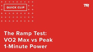 The Ramp Test VO2 Max vs Peak 1Minute Power Ask a Cycling Coach 267 [upl. by Janeen]