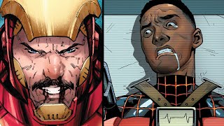 Iron Man After finding out Miles Morales was kidnapped and tortured [upl. by Akemrehs]