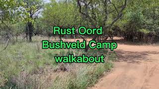 Rust Oord Bushveld Camp perimeter walk [upl. by Elodea]