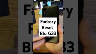 Factory Reset Hard Reset Blu G33 [upl. by Bradshaw571]