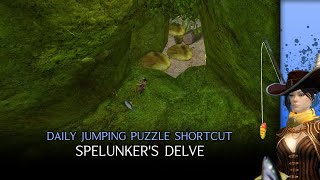 Guild Wars 2 Daily Jumping Puzzle Shortcut  Spelunkers Delve [upl. by Nottnerb995]