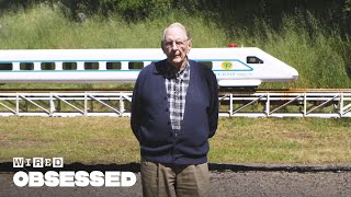 Meet the 89Year Old Who Built a Train in His Backyard  WIRED [upl. by Najed]