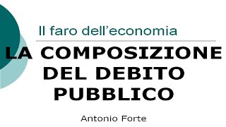 Lezione la composizione del debito pubblico italiano [upl. by Amsirp]