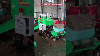 Diesel 50 model silage baler for storing fodder without electricity [upl. by Yesdnyl720]