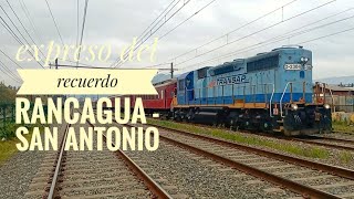 Expreso del recuerdo Rancagua  San Antonio [upl. by Anivram298]