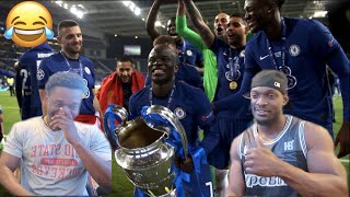 Americans React To Ngolo Kante  The Player You Cant Hate FUNNY MOMENTS🤣 [upl. by Engenia]