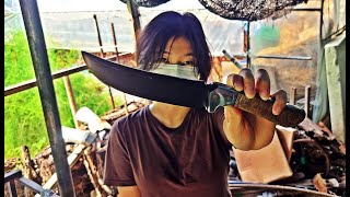 Making a camping knife [upl. by Ardie]