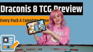 Draconis 8 TCG Preview  Every Pack Is A Complete Game [upl. by Gilson]