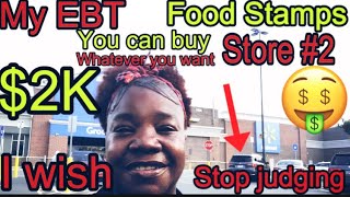 I GOT MY FOOD STAMPS SHOPPING SPREE STORE 2 WALMART  CORA HELPS ME WHILE DISABLED  TIKTOSHH [upl. by Adama]