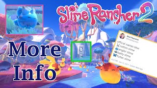 Slime Rancher 2  News from Steam XBOX and Twitter [upl. by Avenej]