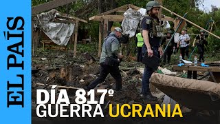 GUERRA UCRANIA  Al menos cinco muertos en un ataque ruso en las afueras de Járkov  EL PAÍS [upl. by Ola607]