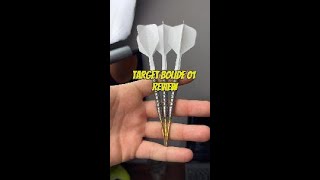 Darts review of the Target bolide 01s [upl. by Yragerg]