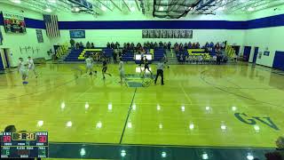 Glendale vs Blacklick Valley High School Boys Varsity Basketball [upl. by Atteuqram]