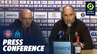 Press Conference TOULOUSE FC  OLYMPIQUE DE MARSEILLE 23  20222023 [upl. by Kacey]