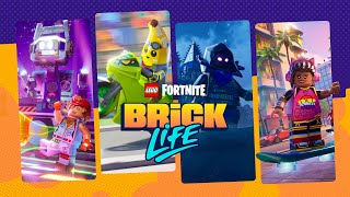 LEGO Fortnite Brick Life Gameplay Trailer [upl. by Dobrinsky]