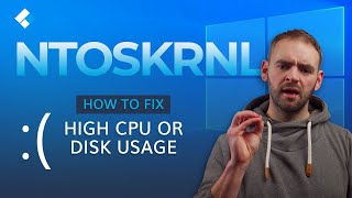 How to Fix High CPU or Disk Usage by Ntoskrnl exe in Windows 10 [upl. by Moureaux]